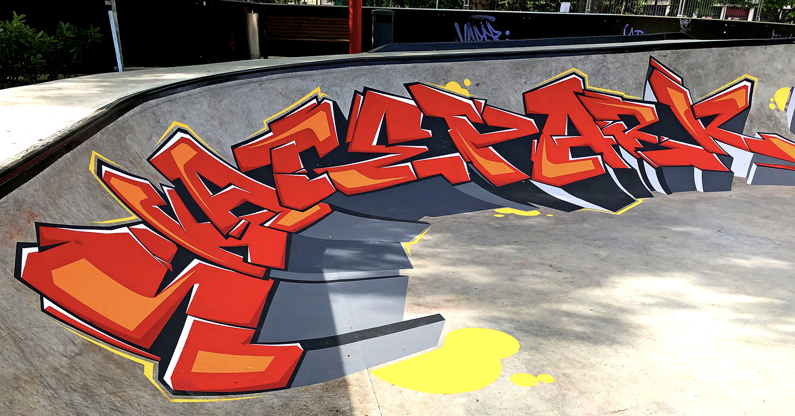 skatepark graffiti - neopaint works