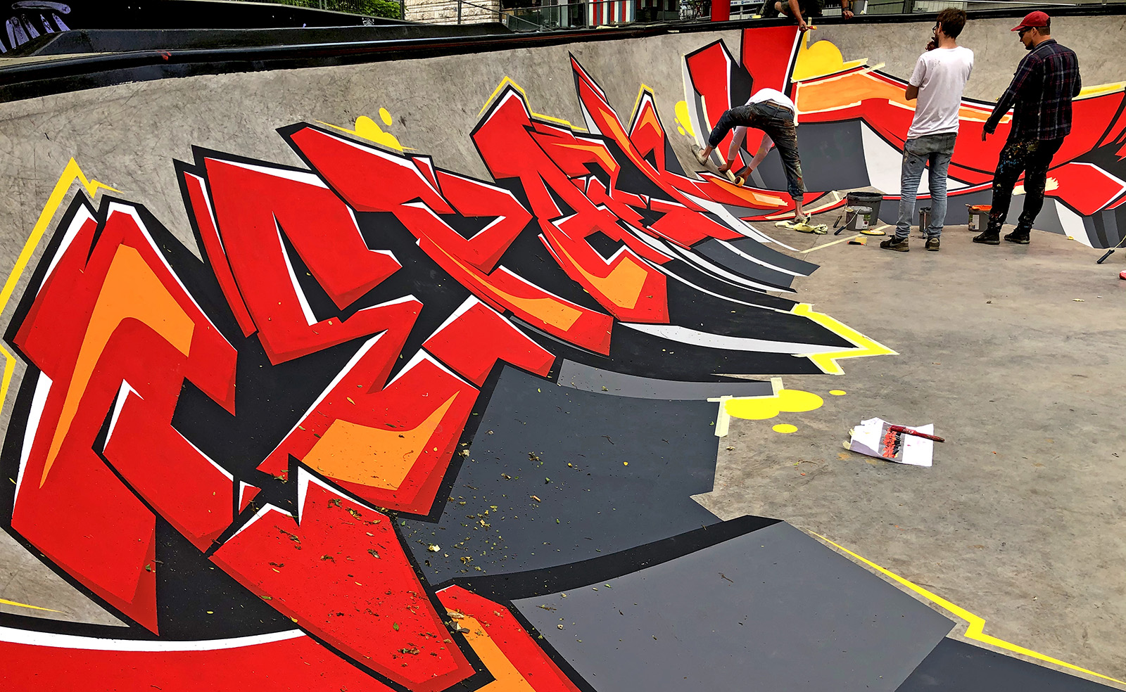 skatepark graffiti - neopaint works