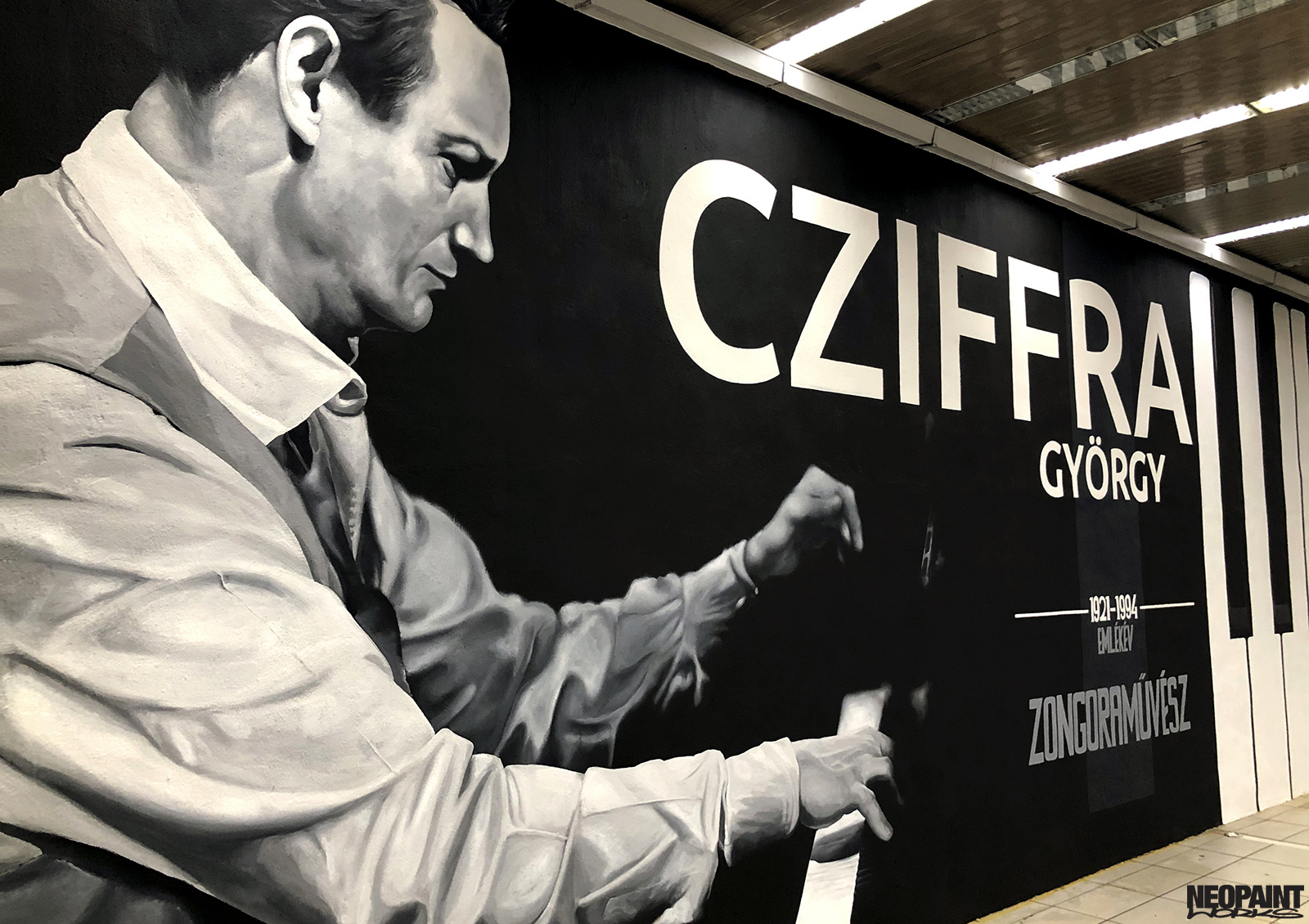 dekorációs falfestés - cziffra györgy - hév - graffiti - művészi falfestés - neopaint works