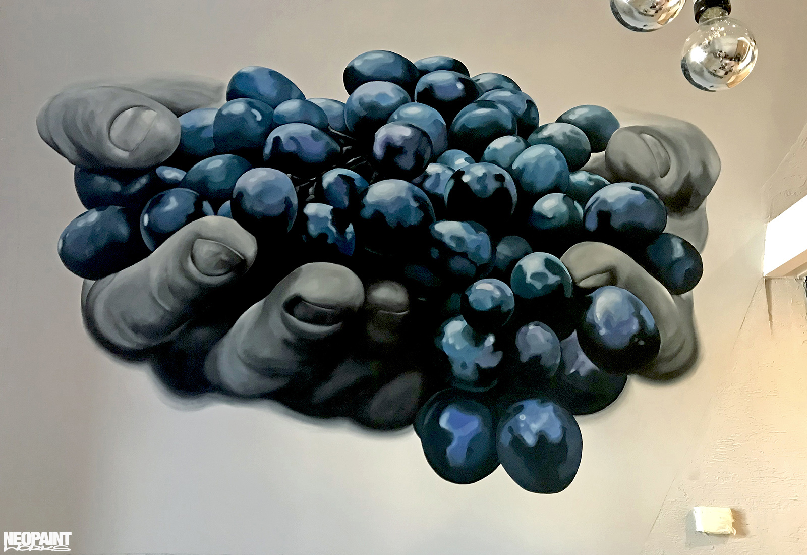 festett faldekoráció - dekorfestés - eger - szőlő - neopaint works (8)