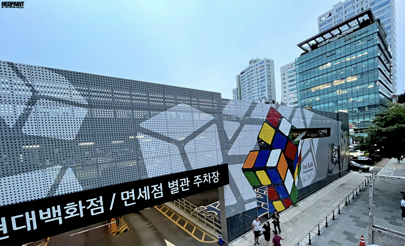 Rubik-kocka festmény - Neopaint Works - Korea (119)