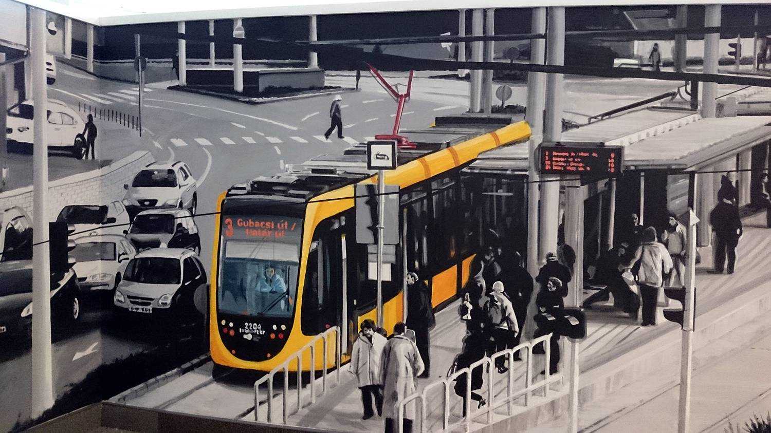 BKK központ - Neopaint Works