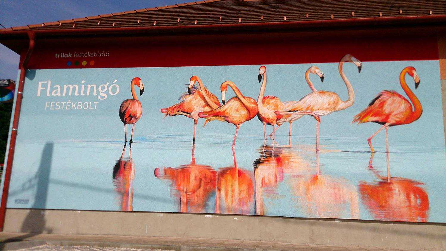 Flamingo- Neopaint Works