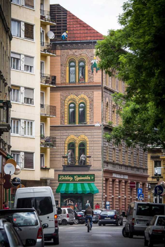 Zöldséges - Klauzál tér - Neopaint Works